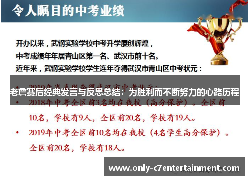 老詹赛后经典发言与反思总结：为胜利而不断努力的心路历程