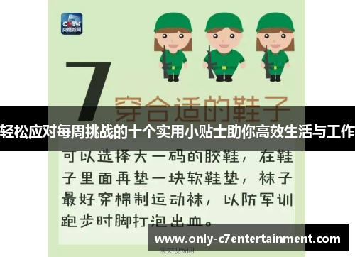 轻松应对每周挑战的十个实用小贴士助你高效生活与工作