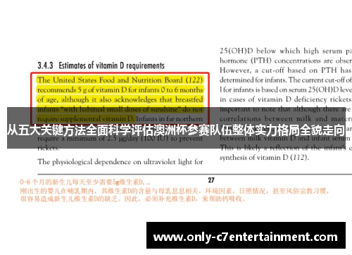 从五大关键方法全面科学评估澳洲杯参赛队伍整体实力格局全貌走向